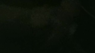 In the car right out front..