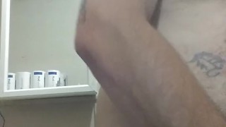 Me jacking my cock