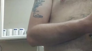 Me jacking my cock