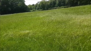 Outdoor Country Fuck While Dog Walking