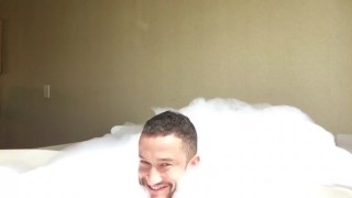 Lawrence London in the bath