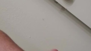 Jerking off after work
