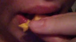 Whispering as i eat candy