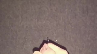 Young jerks off and comes