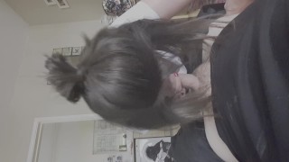 Sloppy morning treat for a lucky guy