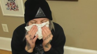 Very Snotty Noseblowing
