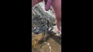 Outdoor Nude Male Pissing