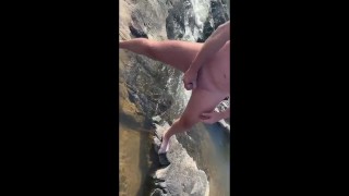 Outdoor Nude Male Pissing