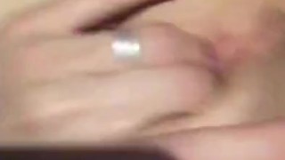 playing with wet pussy and tight ass