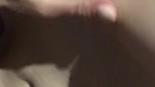 playing with wet pussy and tight ass