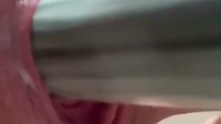 Fucking myself with a cucumber until i squirt & cream (sneak peak;)
