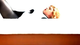 Self bondage velvet leotard