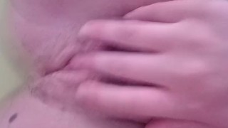 Playing with myself in the bath