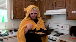 eating a pizza roll without burning my mouth