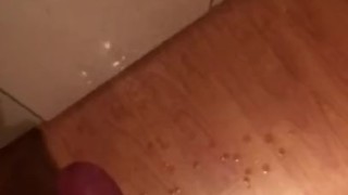 Huge cum shot slow mo