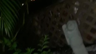 Bella_slutwife outdoor husband peeing