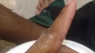 Masturbating cum