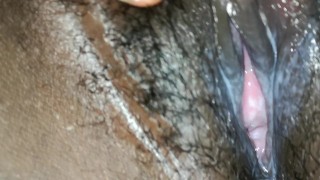 Bbw opening that thick pussy