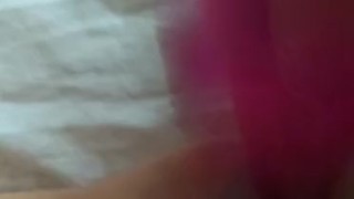 Masturbating babe