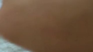 Masturbating babe