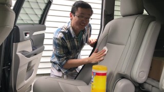I clean the bang bus and get it ready for the next gal.