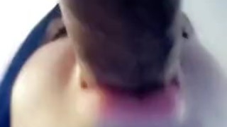 Pretty juicy lips wrapped around BBC