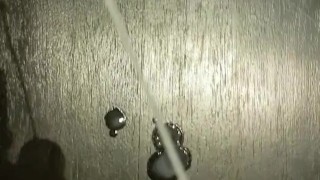 Moaning guy huge load, couldn't hold it longer