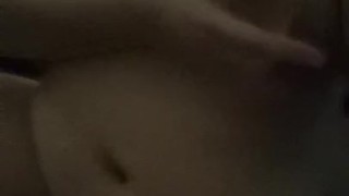 Playing with my tits