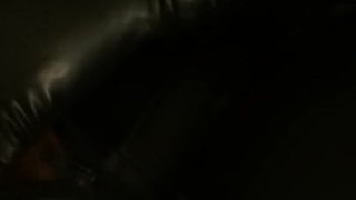Masturbation in Full Latex Catsuit