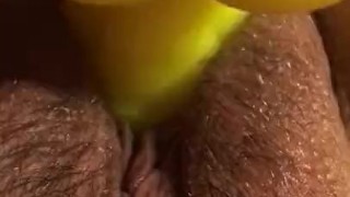 Masturbating my fat pussy pov