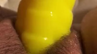 Masturbating my fat pussy pov