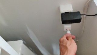 USB goes in the first time