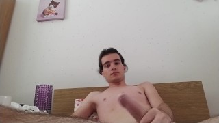 British Twink Wanking himself off