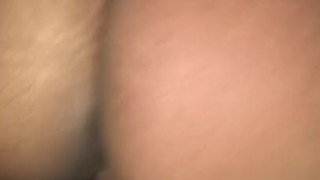 Horny Mexican slut can't stop cumming on my hard dick