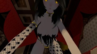 Big Titty Neko Cat Girl Rides and Lap Dance in bedroom (POV)