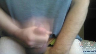 Stroking my cock until I cum