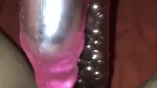 Playing with my pussy for my husband
