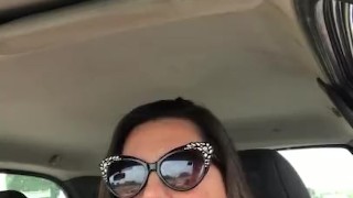 Dangling while driving