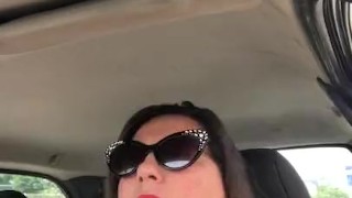 Dangling while driving
