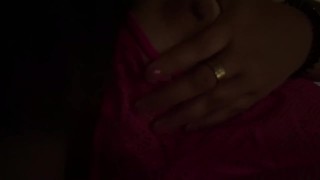 Pinay wife plays with big boobs