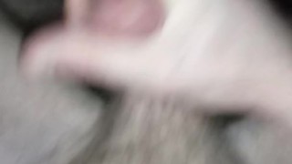 Jacking off cumshot