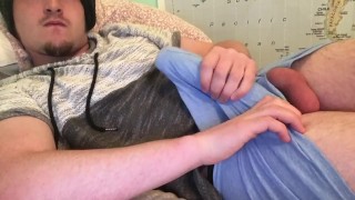 Huge Cock Bulge, Boxers Wanking! (Dildo Fake Big Dick Fantasy)