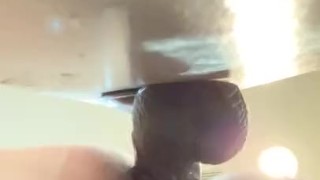 Fucking myself against the wall