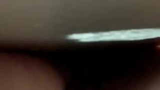 Fucking Black cock against the Wall