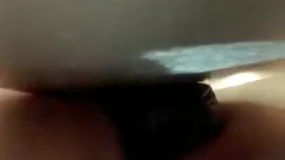 Fucking Black cock against the Wall