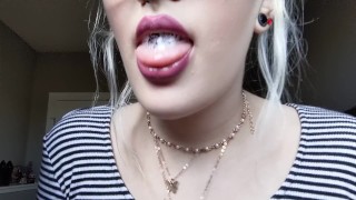 babygirl drool porn mouth fetish