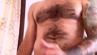 Masturbation with cumload