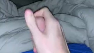 Jerking off and dirty talk