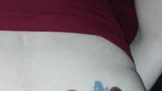 Creamy pussy for my wifey.....she'll be a pro before u know it.