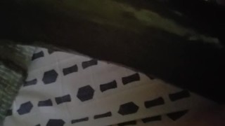 Shoving a HUGE cucumber in my tight ass